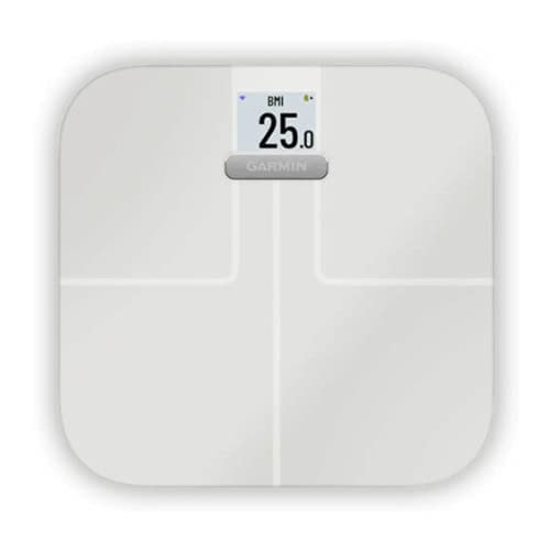 Garmin Index S2, Smart Scale with Wireless Connectivity, Measure Body Fat, Muscle, Bone Mass, Body Water% and More, Black