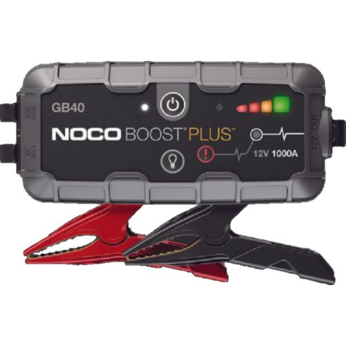 Genius GB40 Lithium Ion Jump Starter, 1000 Amps 589-GB40