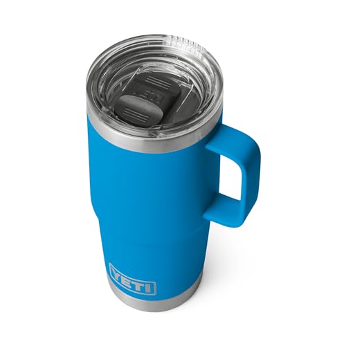 YETI Rambler 20 oz Travel Mug, Stainless Steel, Vacuum Insulated with Stronghold Lid, King Crab