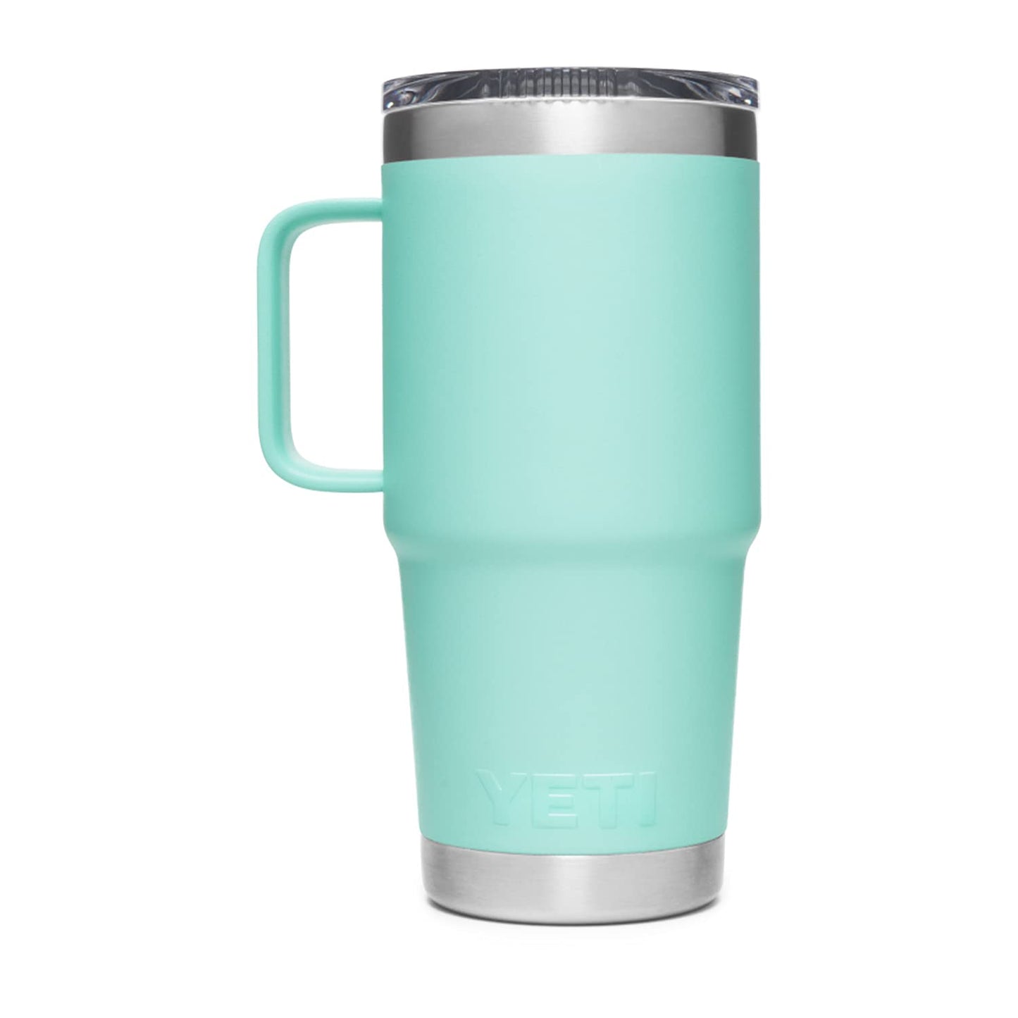 YETI Rambler 20 oz Travel Mug, Stainless Steel, Vacuum Insulated with Stronghold Lid, King Crab