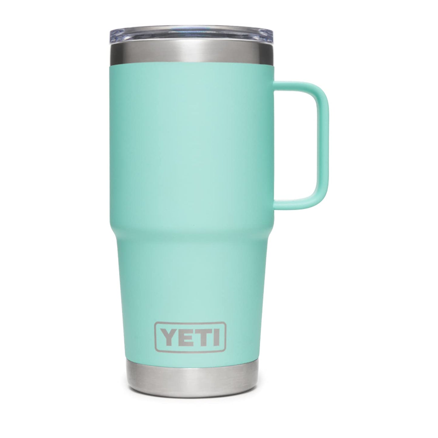 YETI Rambler 20 oz Travel Mug, Stainless Steel, Vacuum Insulated with Stronghold Lid, King Crab