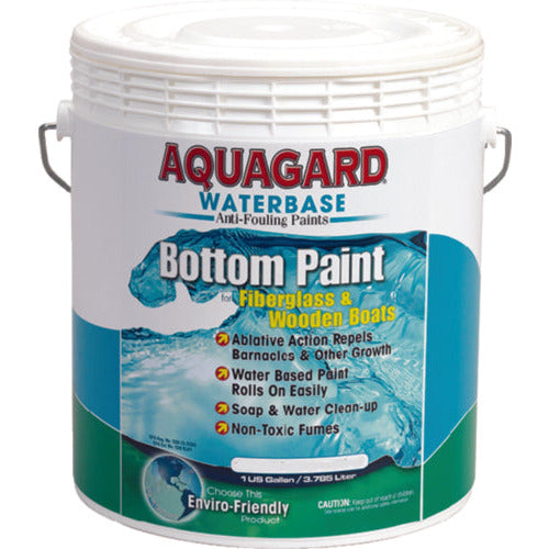 Aquagard Waterbase Antifouling Paint, Black, Gallon. 923-10101