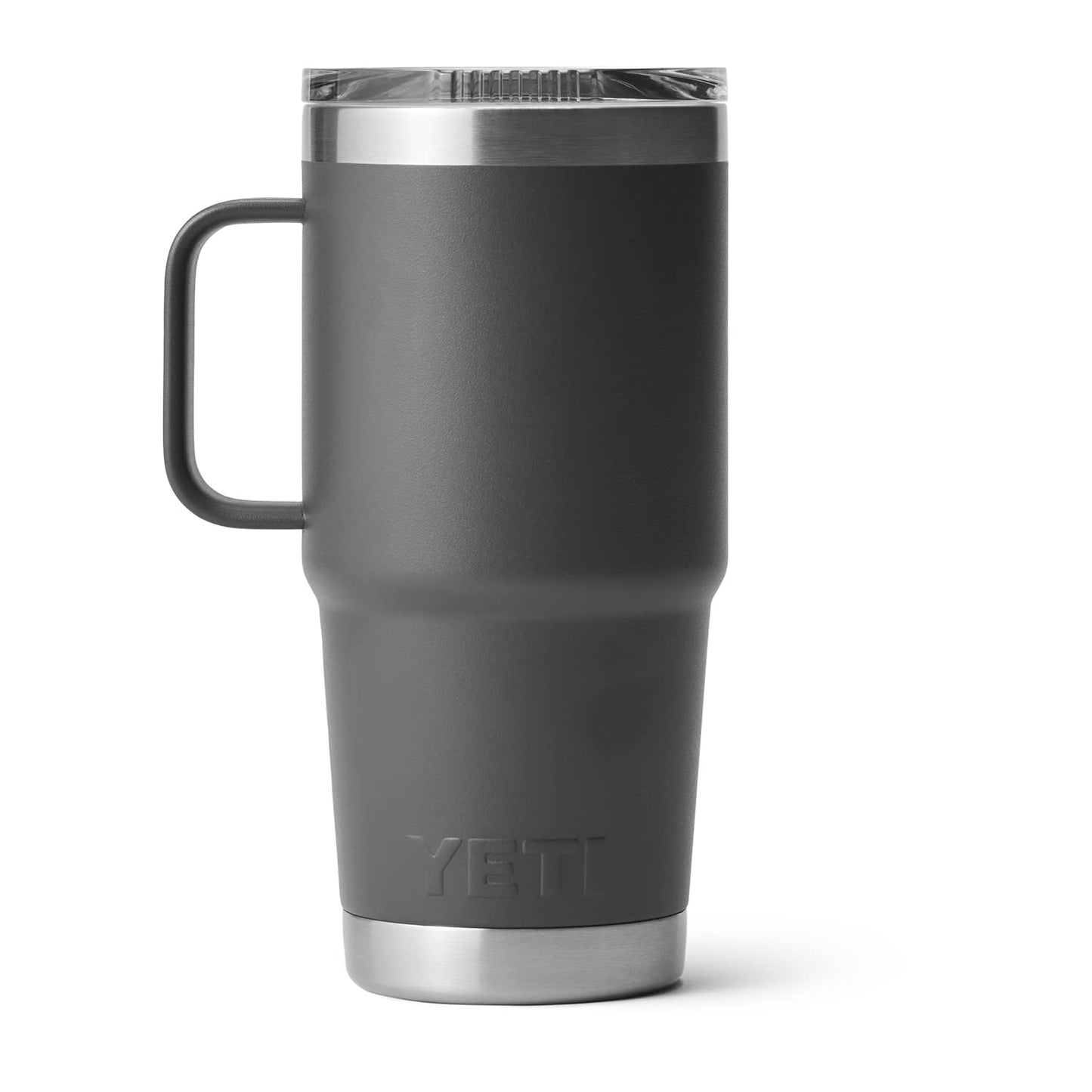 YETI Rambler 20 oz Travel Mug, Stainless Steel, Vacuum Insulated with Stronghold Lid, King Crab