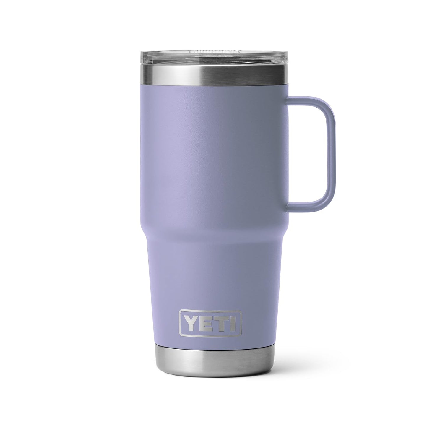 YETI Rambler 20 oz Travel Mug, Stainless Steel, Vacuum Insulated with Stronghold Lid, King Crab