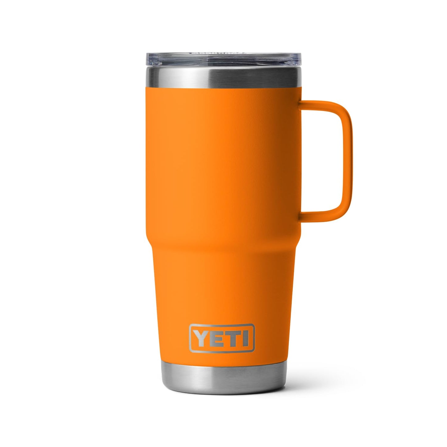 YETI Rambler 20 oz Travel Mug, Stainless Steel, Vacuum Insulated with Stronghold Lid, King Crab