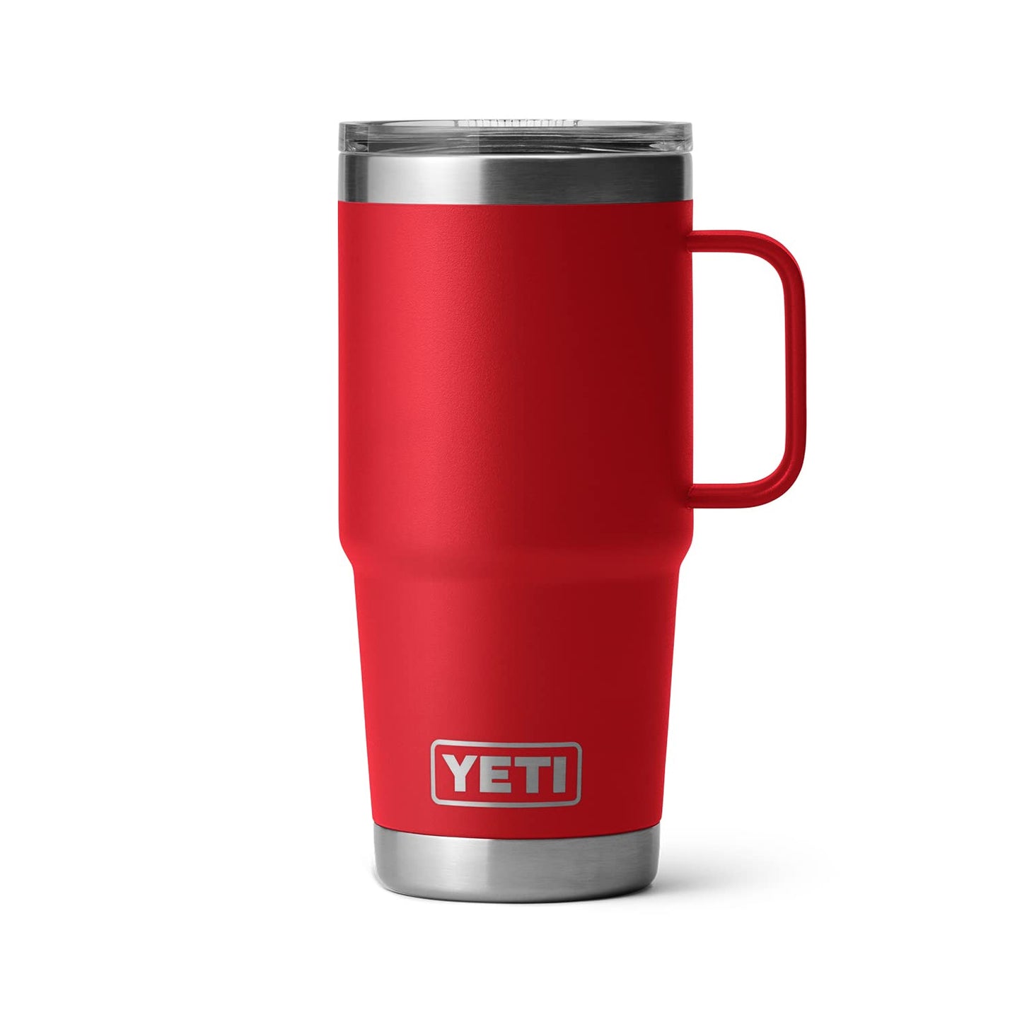 YETI Rambler 20 oz Travel Mug, Stainless Steel, Vacuum Insulated with Stronghold Lid, King Crab