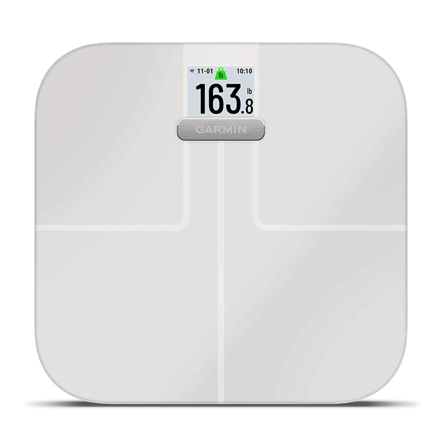 Garmin Index S2, Smart Scale with Wireless Connectivity, Measure Body Fat, Muscle, Bone Mass, Body Water% and More, Black