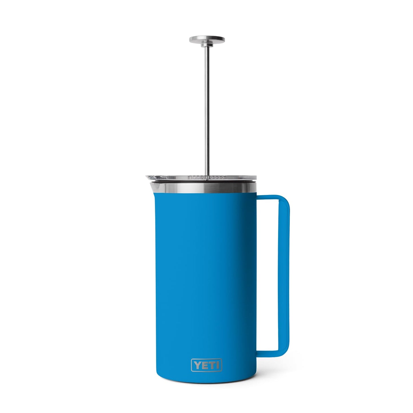 YETI Rambler 34 oz. French Press Coffee Maker, Big Wave Blue