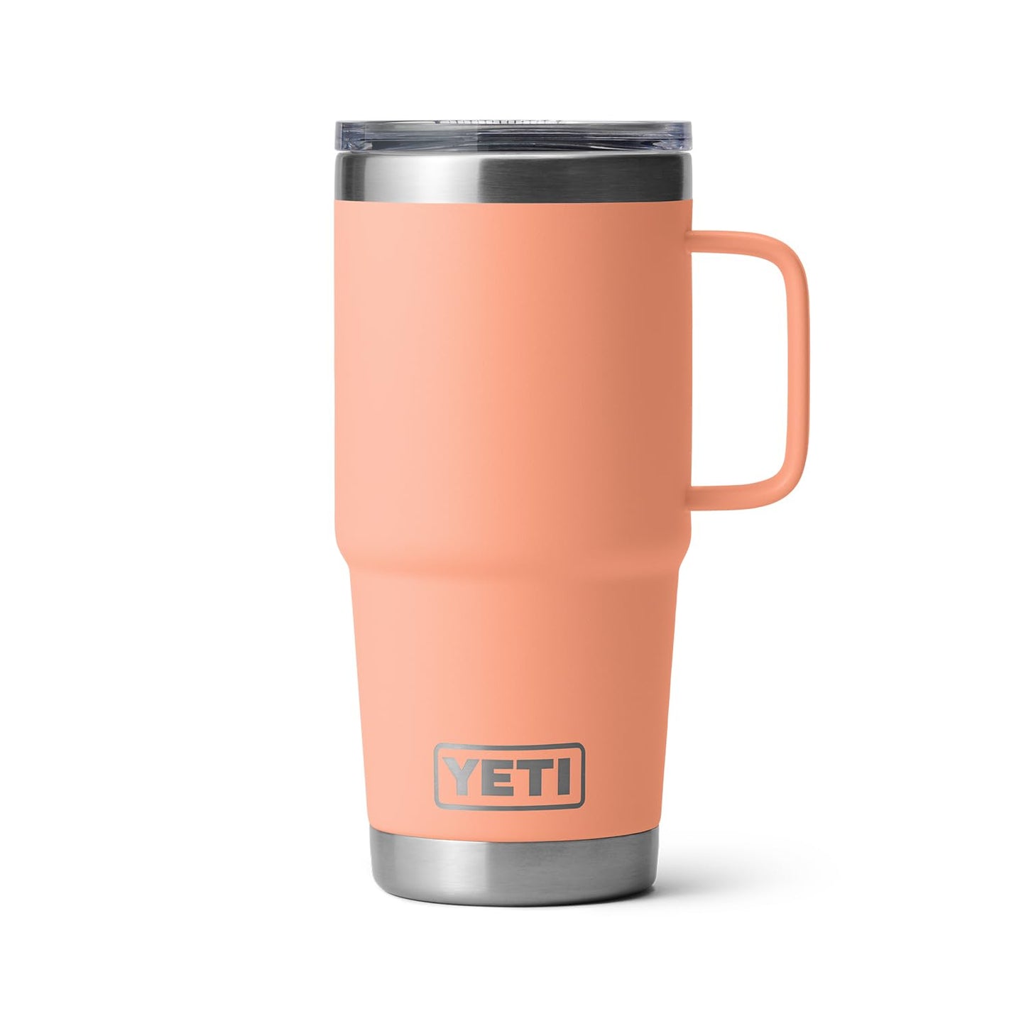 YETI Rambler 20 oz Travel Mug, Stainless Steel, Vacuum Insulated with Stronghold Lid, King Crab