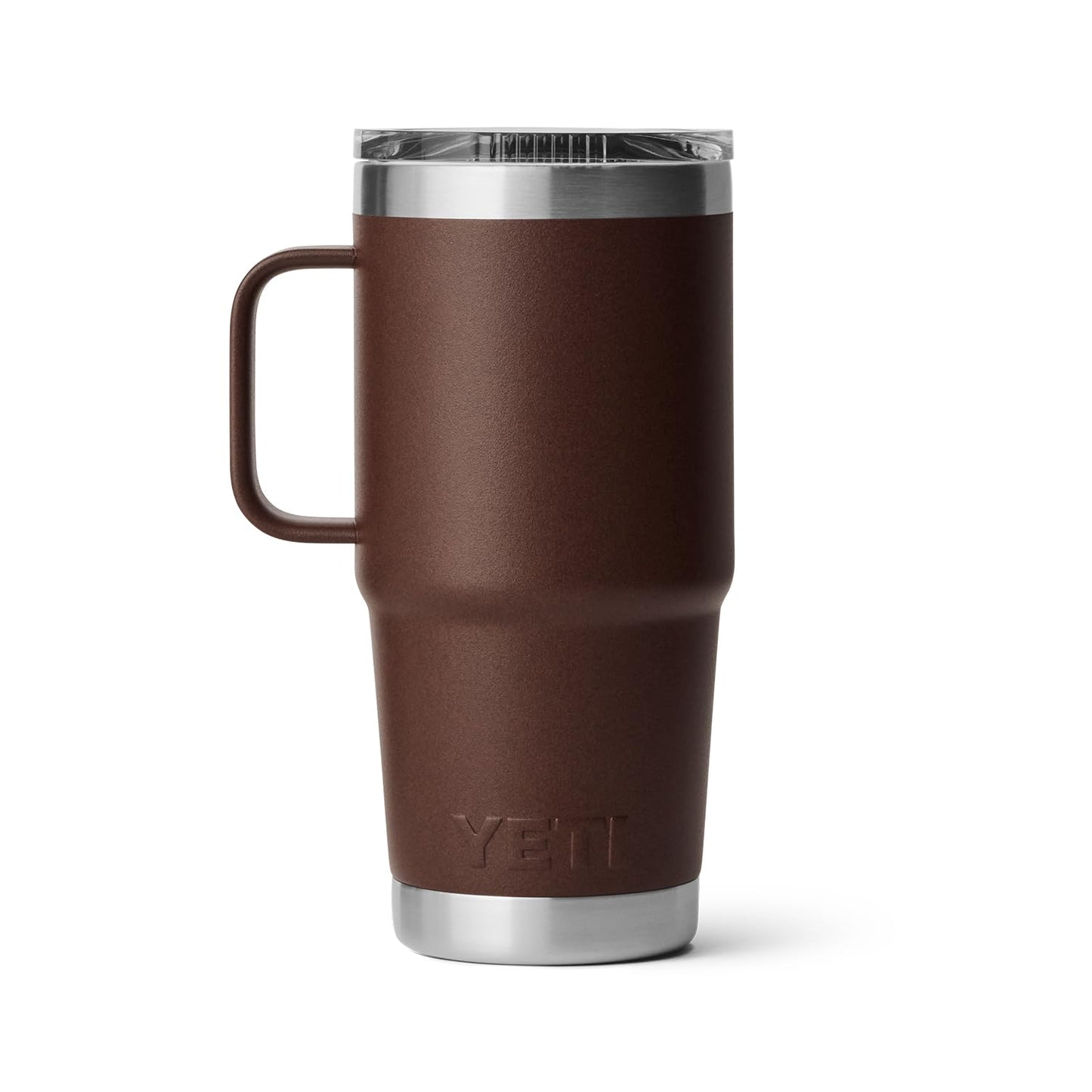 YETI Rambler 20 oz Travel Mug, Stainless Steel, Vacuum Insulated with Stronghold Lid, King Crab