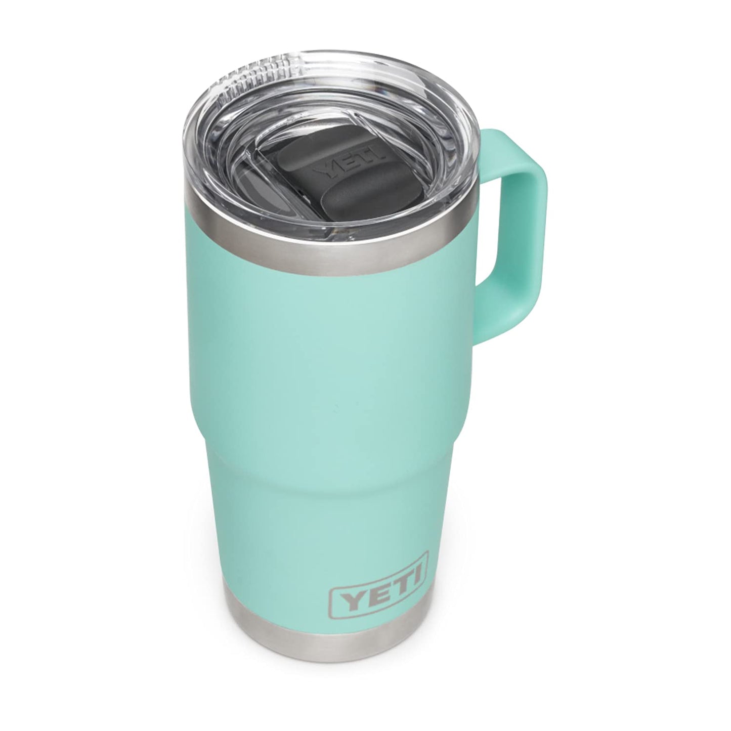 YETI Rambler 20 oz Travel Mug, Stainless Steel, Vacuum Insulated with Stronghold Lid, King Crab