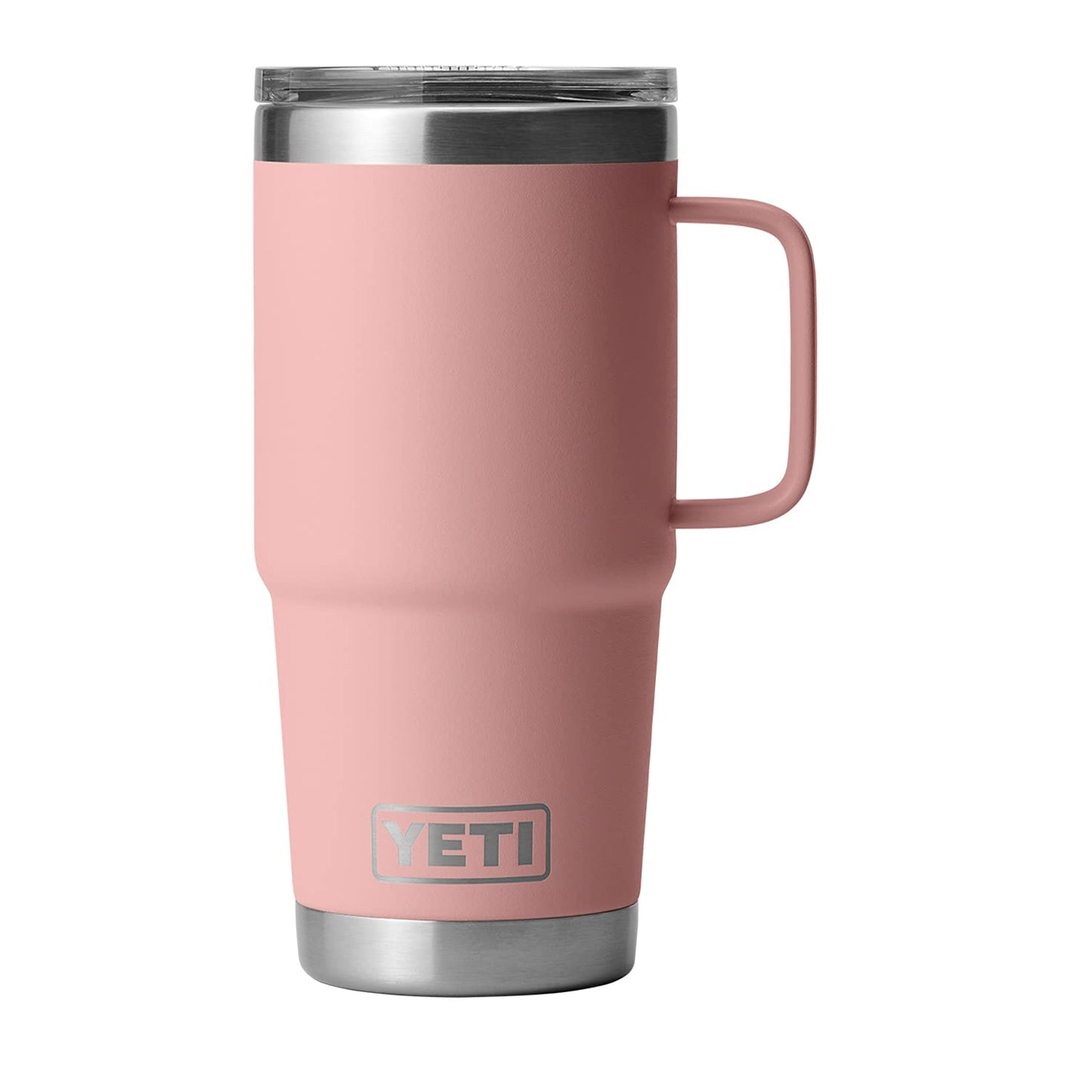 YETI Rambler 20 oz Travel Mug, Stainless Steel, Vacuum Insulated with Stronghold Lid, King Crab