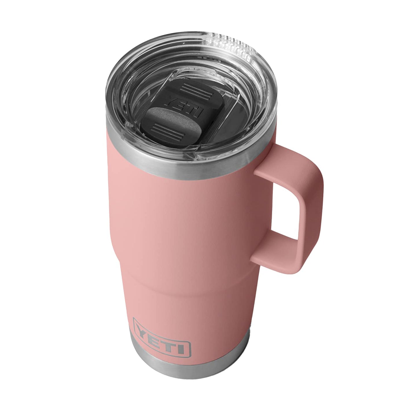 YETI Rambler 20 oz Travel Mug, Stainless Steel, Vacuum Insulated with Stronghold Lid, King Crab