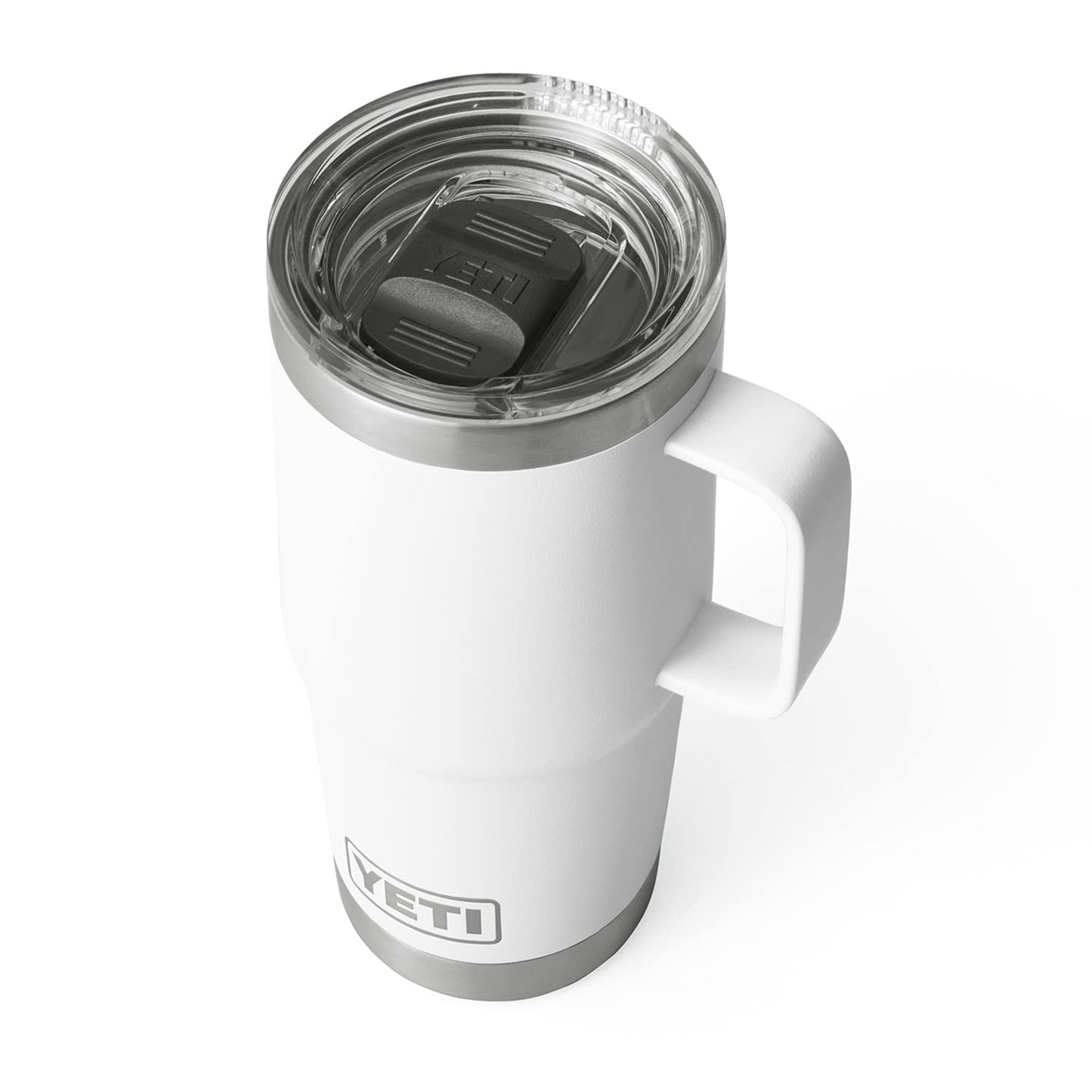 YETI Rambler 20 oz Travel Mug, Stainless Steel, Vacuum Insulated with Stronghold Lid, King Crab