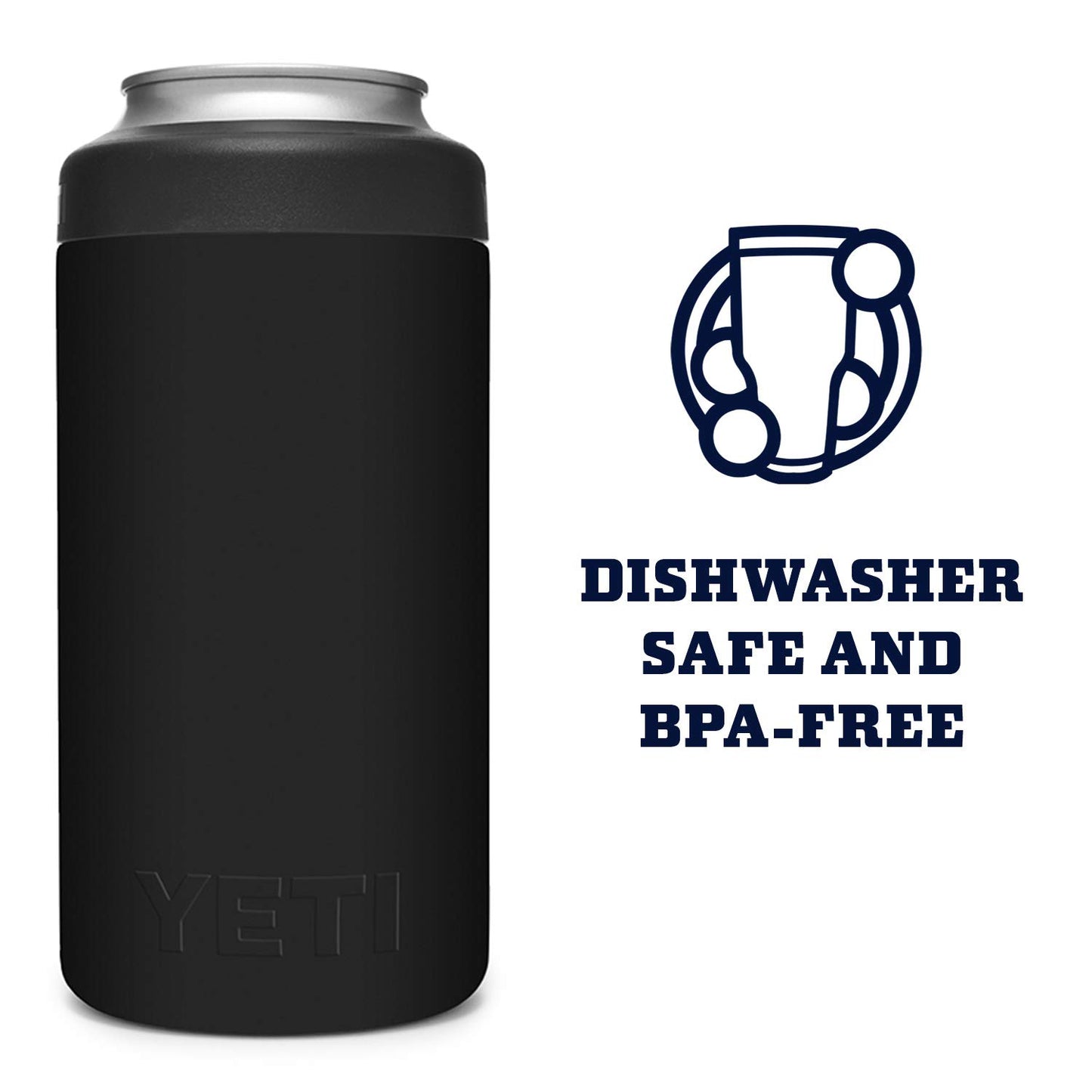 YETI Rambler 16 oz. Colster Tall Can Insulator for Tallboys & 16 oz. Cans, Alpine Yellow