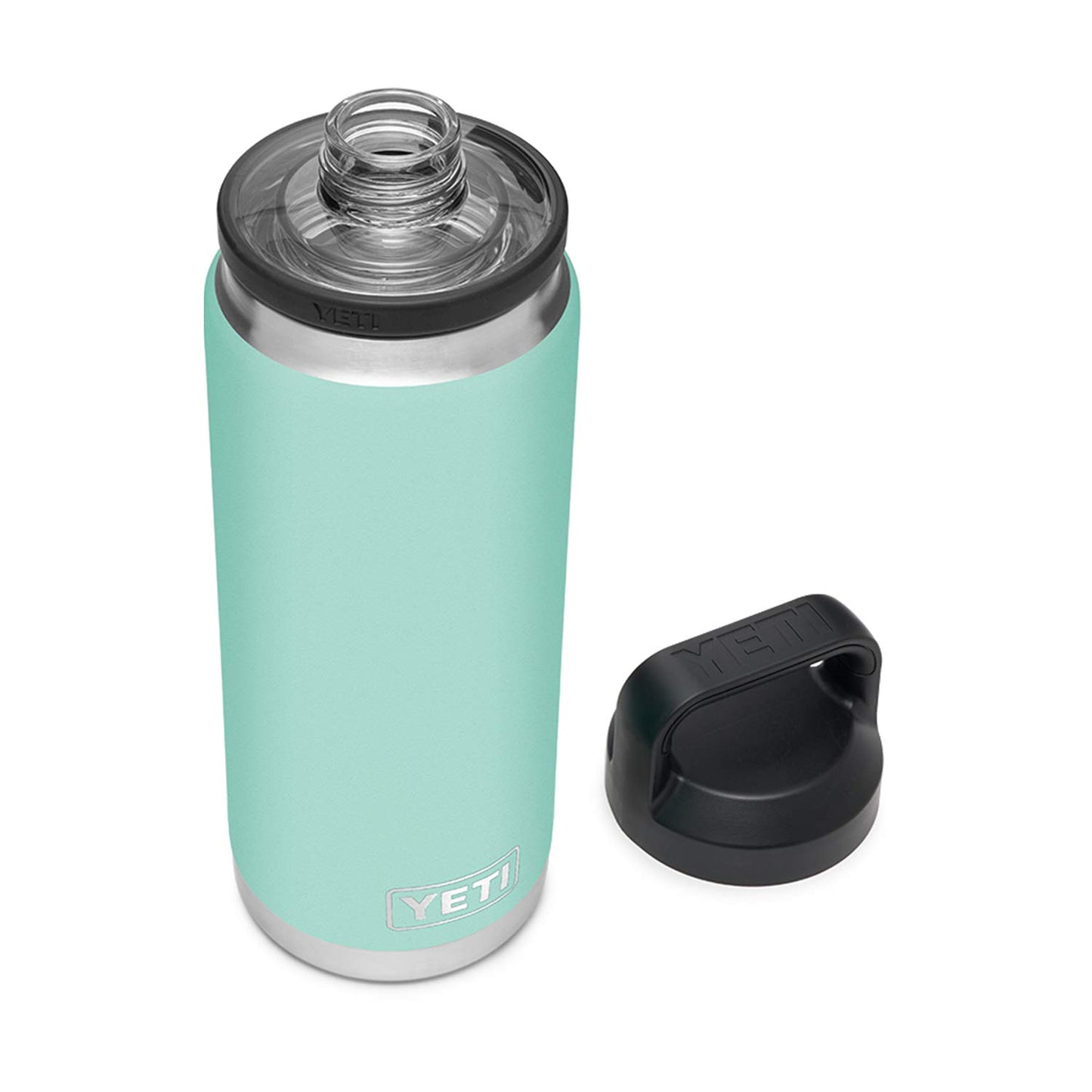 YETI Rambler 26 oz Bottle, Vacuum Insulated, Stainless Steel with Chug Cap, Navy