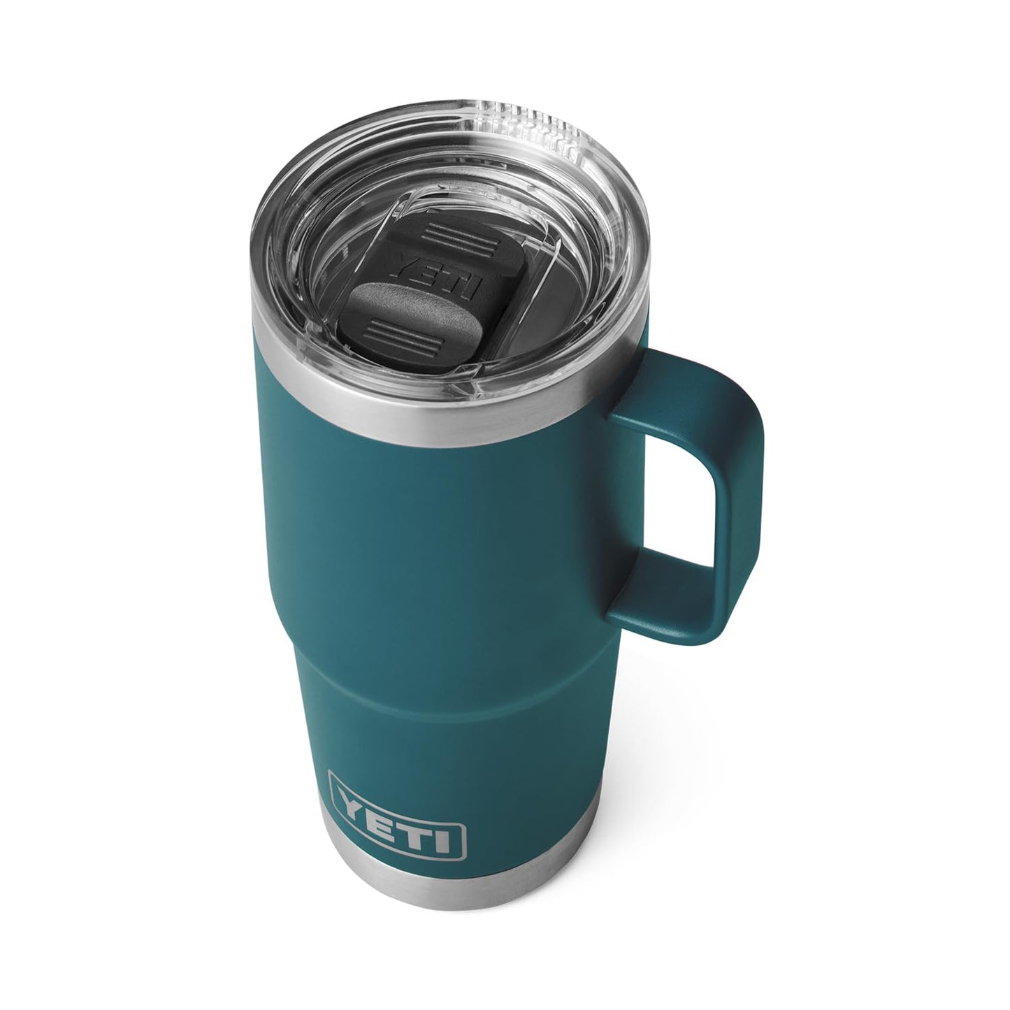 YETI Rambler 20 oz Travel Mug, Stainless Steel, Vacuum Insulated with Stronghold Lid, King Crab