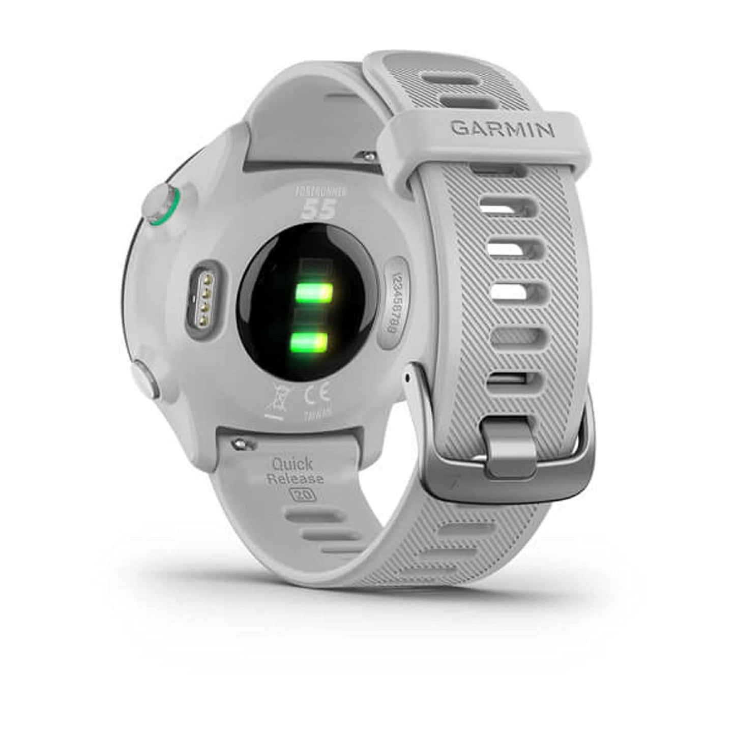 Garmin Forerunner 55, GPS Running Watch with Daily Suggested Workouts, Up to 2 Weeks of Battery Life, White