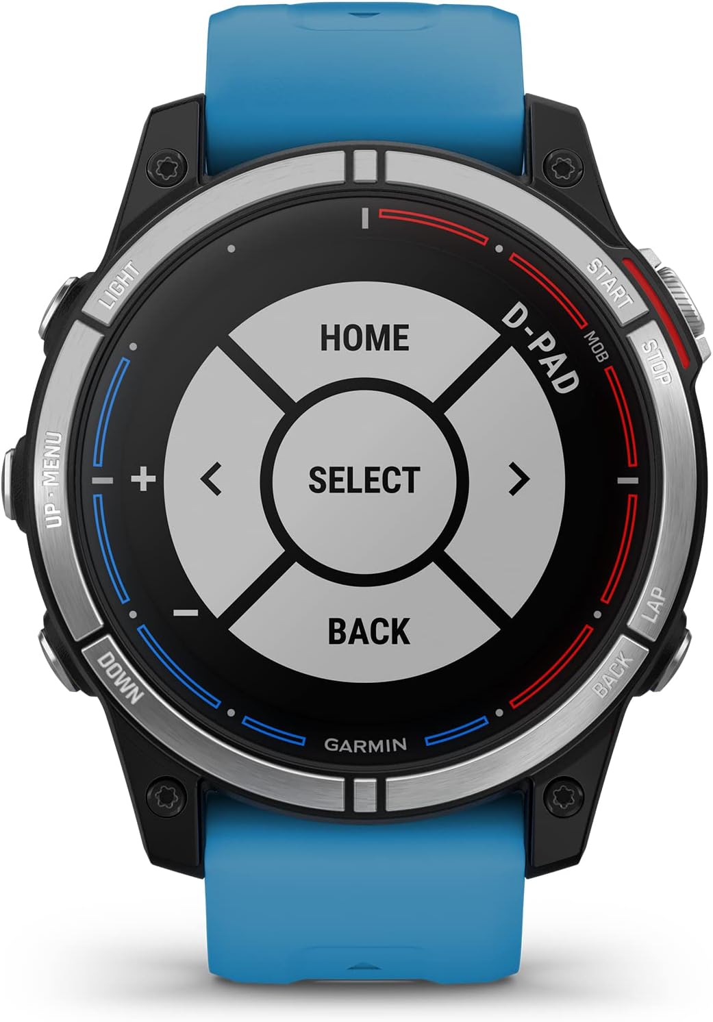 Garmin quatix® 7 Standard Edition, Marine GPS Smartwatch, Durable Watch with Coastal Charts and Inland Maps