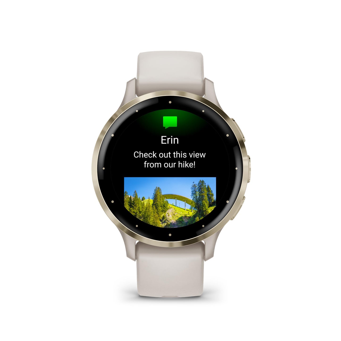 Garmin Venu 3, GPS Smartwatch, AMOLED Display, Advanced Health and Fitness Features, Up to 14 Days of Battery, Whitestone