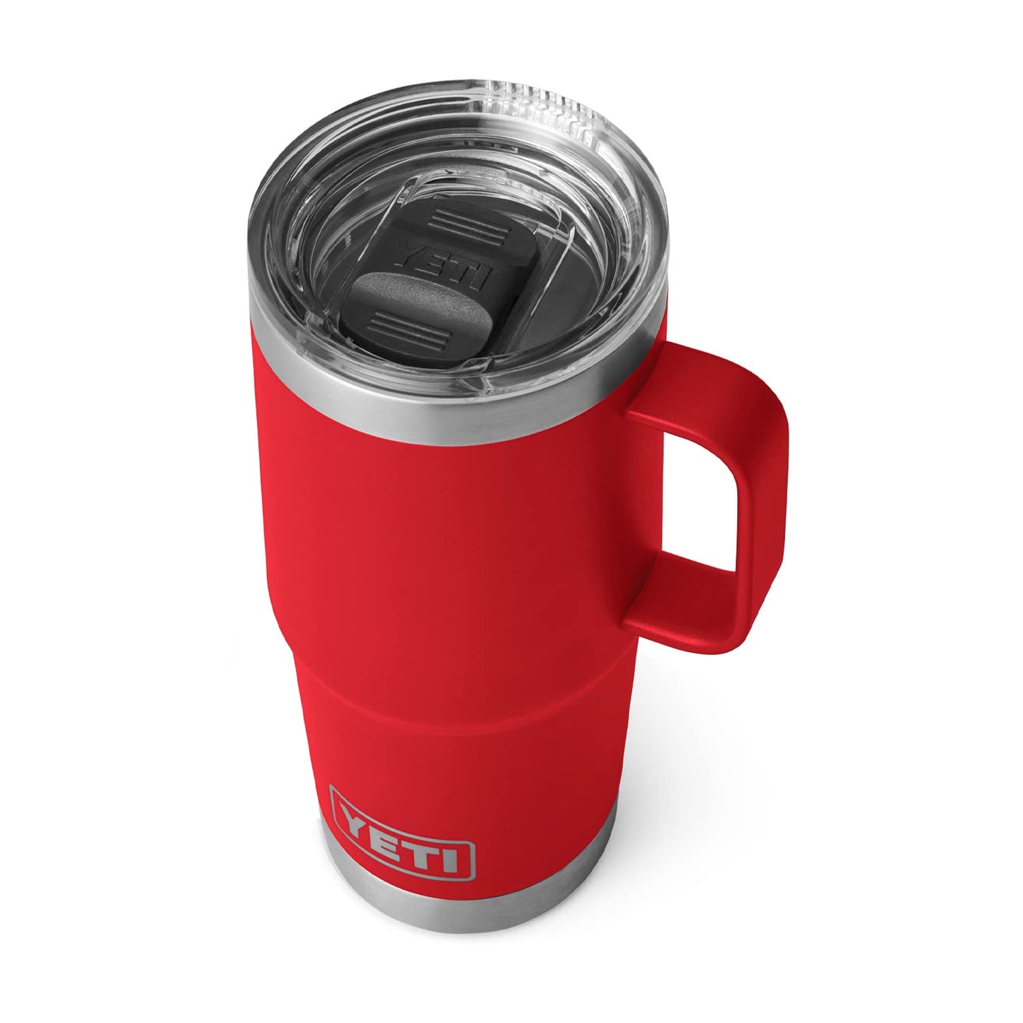 YETI Rambler 20 oz Travel Mug, Stainless Steel, Vacuum Insulated with Stronghold Lid, King Crab