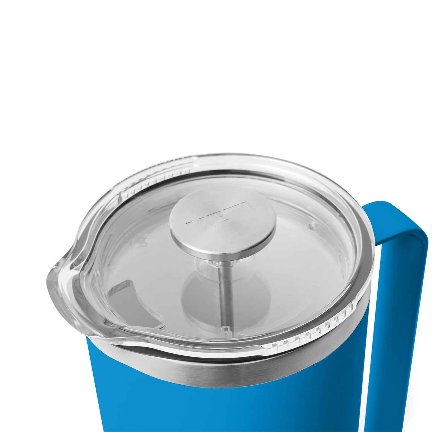 YETI Rambler 34 oz. French Press Coffee Maker, Big Wave Blue