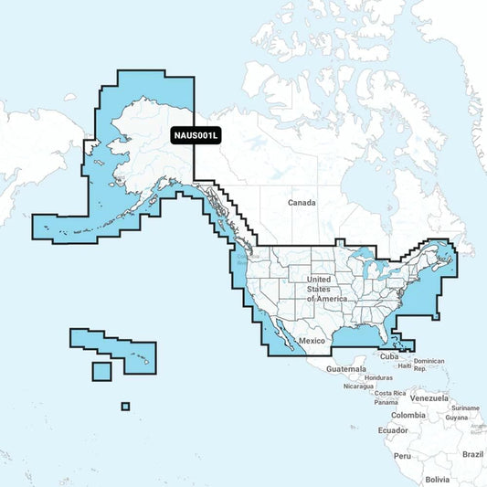 Navionics 010-C1366-30+ Naus001l U.s. & Coastal Canada