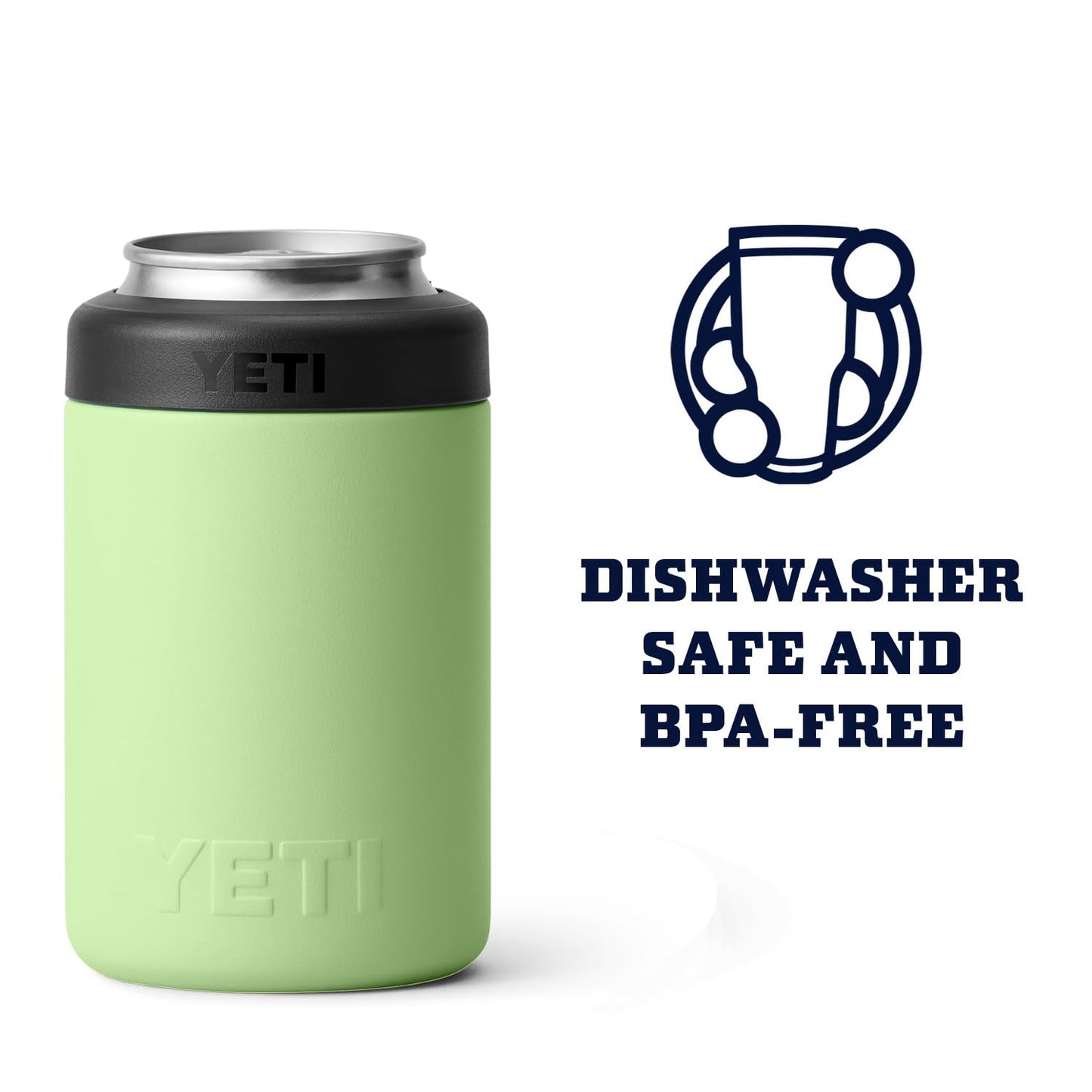 YETI Rambler 12 oz. Colster Can Insulator for Standard Size Cans, Stainless 1 Count (Pack of 1)