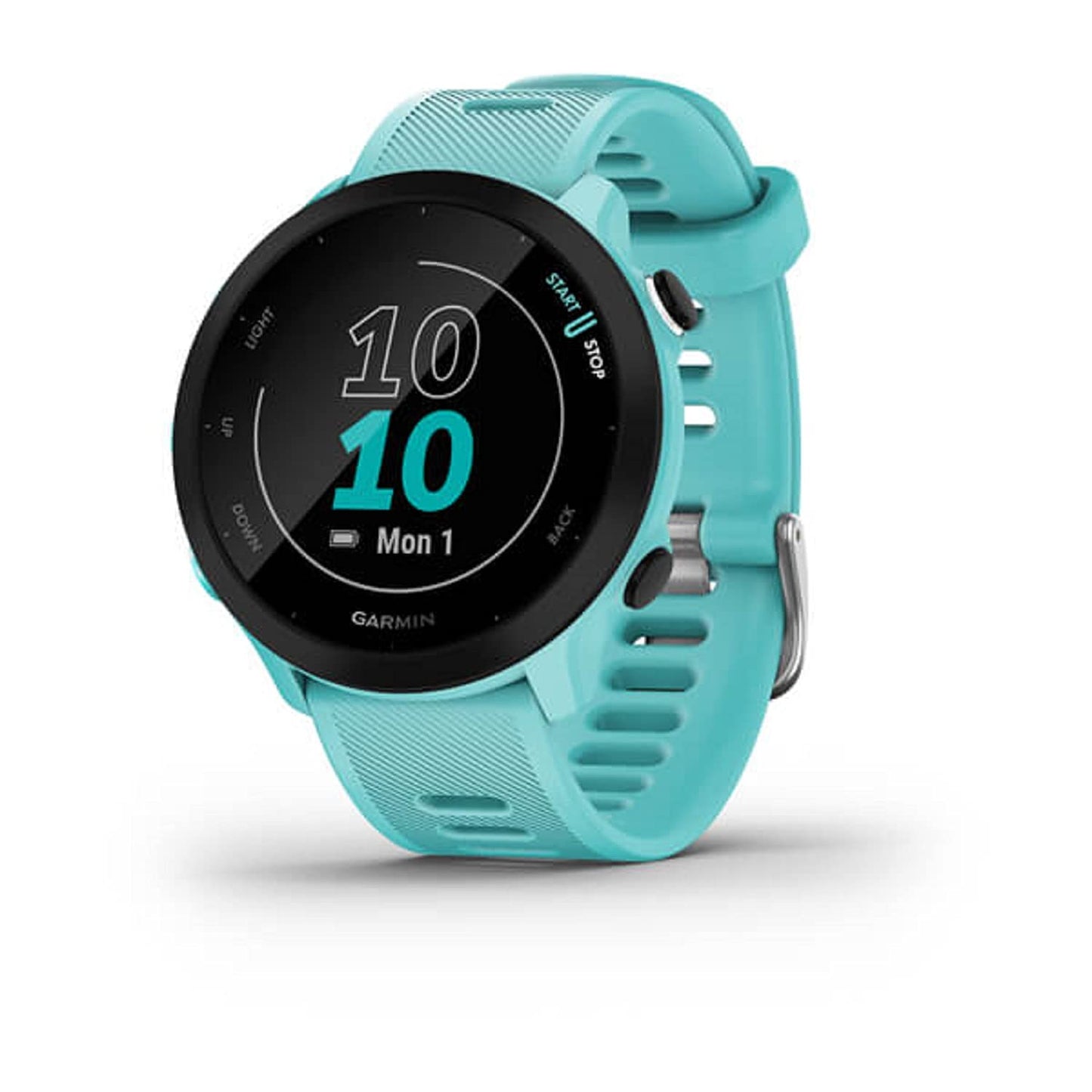 Garmin Forerunner 55, GPS Running Watch with Daily Suggested Workouts, Up to 2 Weeks of Battery Life, White