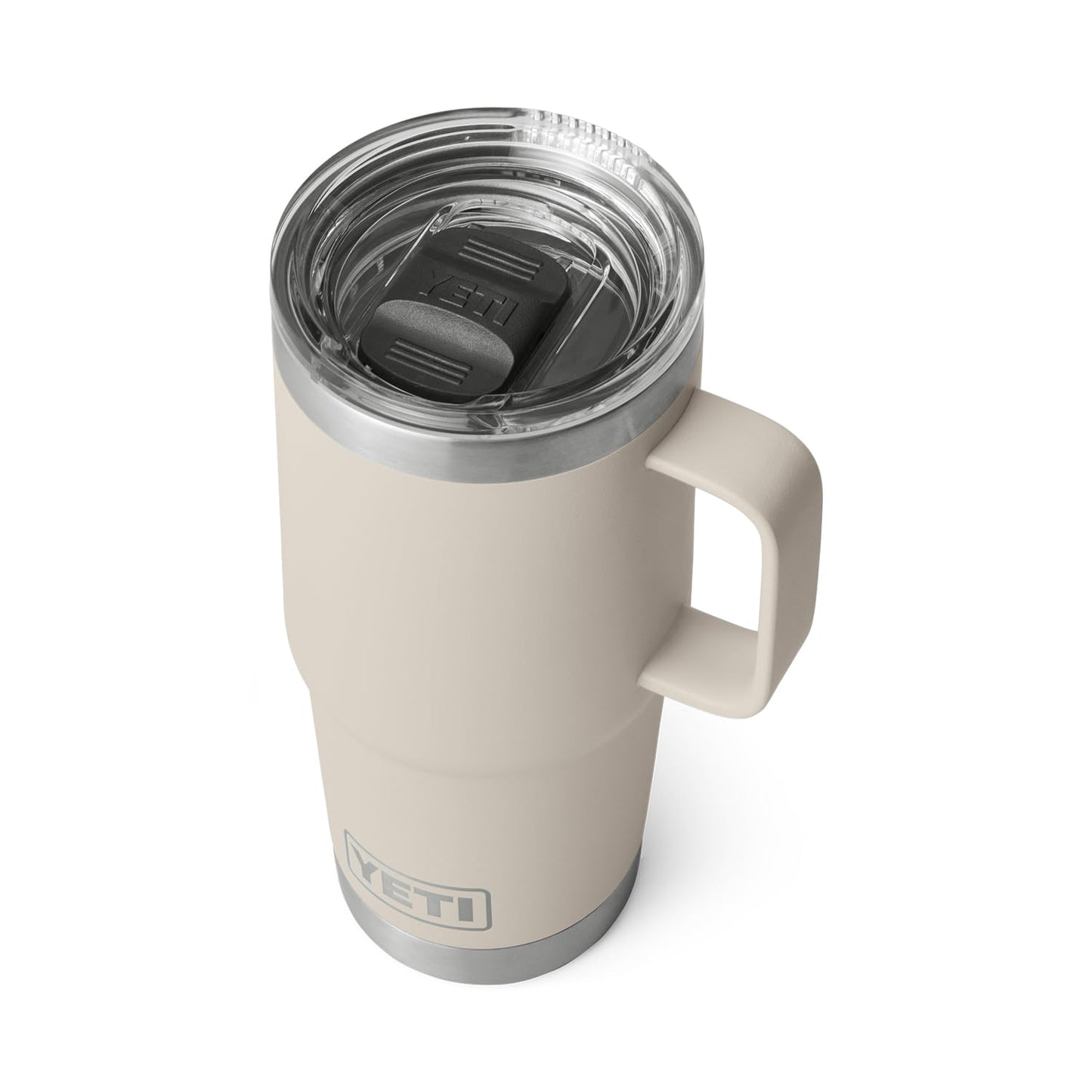 YETI Rambler 20 oz Travel Mug, Stainless Steel, Vacuum Insulated with Stronghold Lid, King Crab