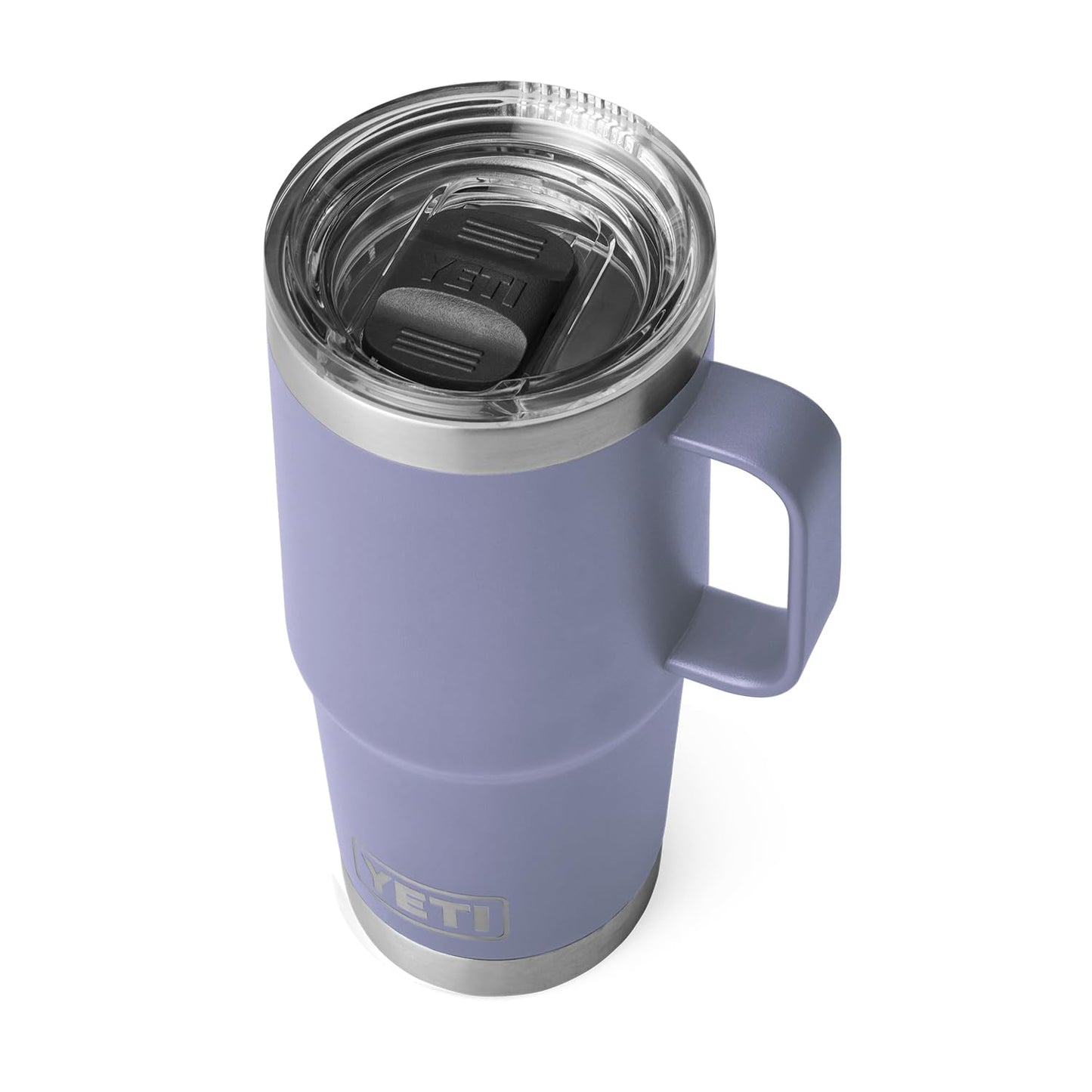 YETI Rambler 20 oz Travel Mug, Stainless Steel, Vacuum Insulated with Stronghold Lid, King Crab