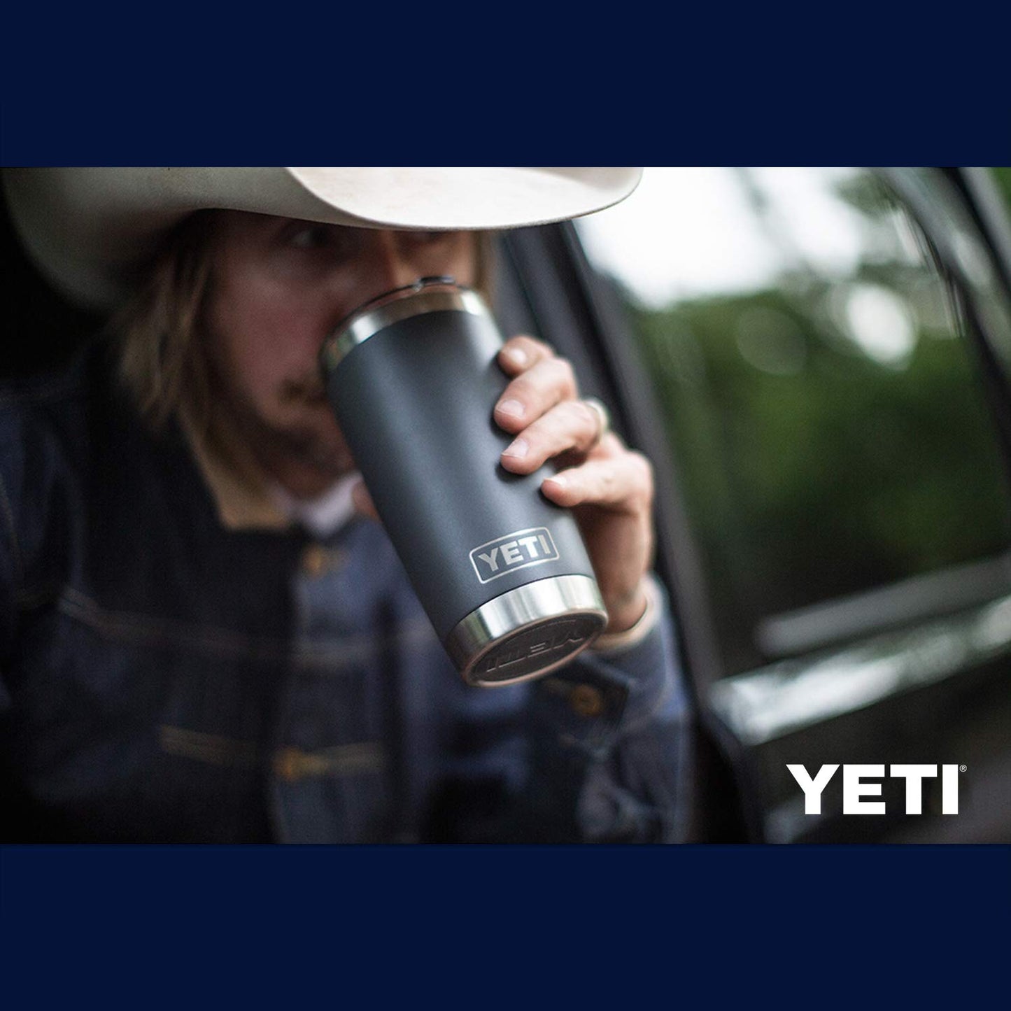 YETI Rambler 20 oz Stainless Steel Vacuum Insulated Tumbler w/MagSlider Lid