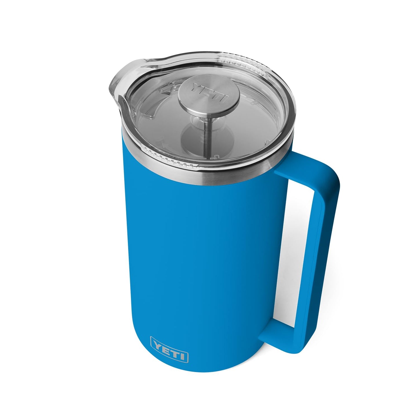 YETI Rambler 34 oz. French Press Coffee Maker, Big Wave Blue