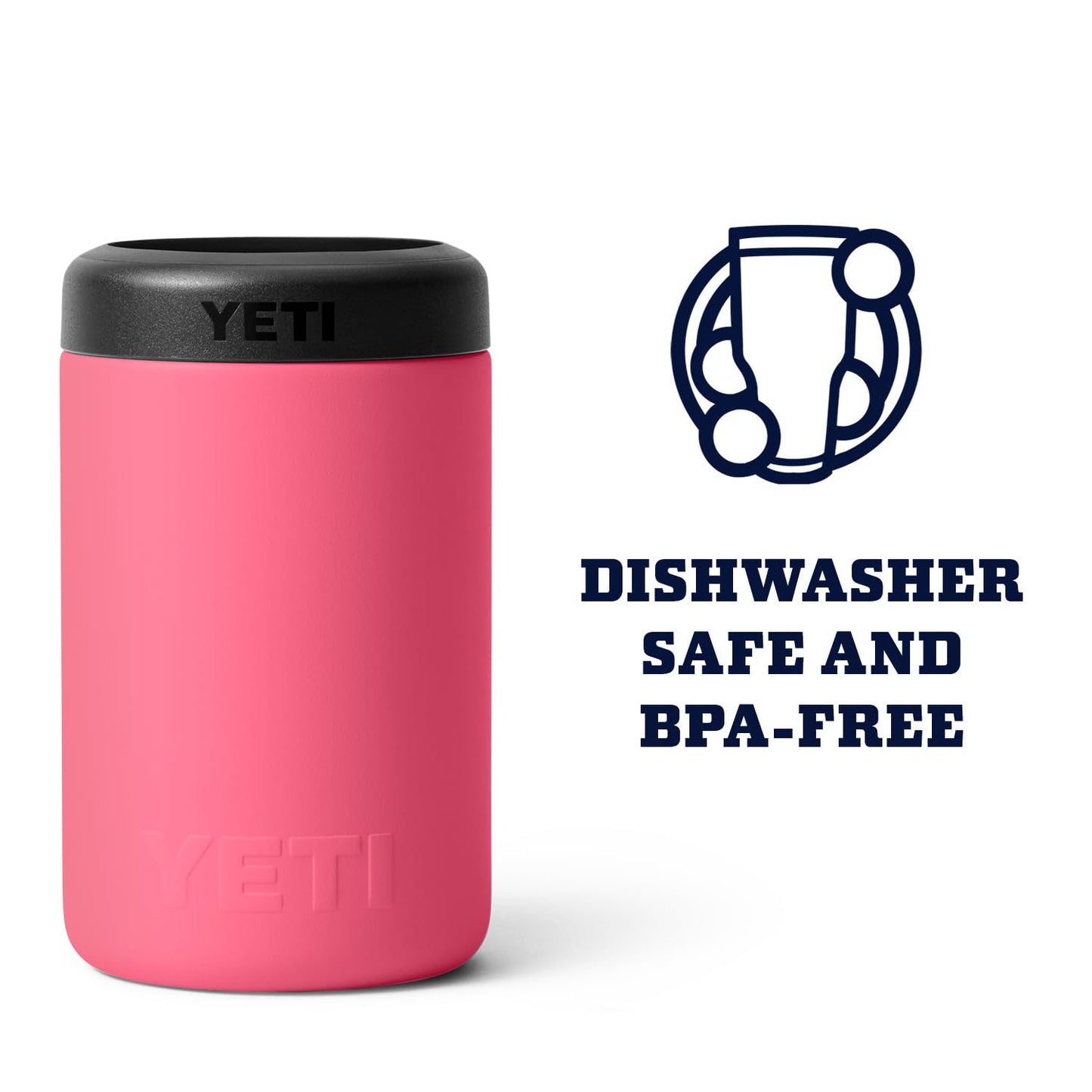 YETI Rambler 12 oz. Colster Can Insulator for Standard Size Cans, Stainless 1 Count (Pack of 1)