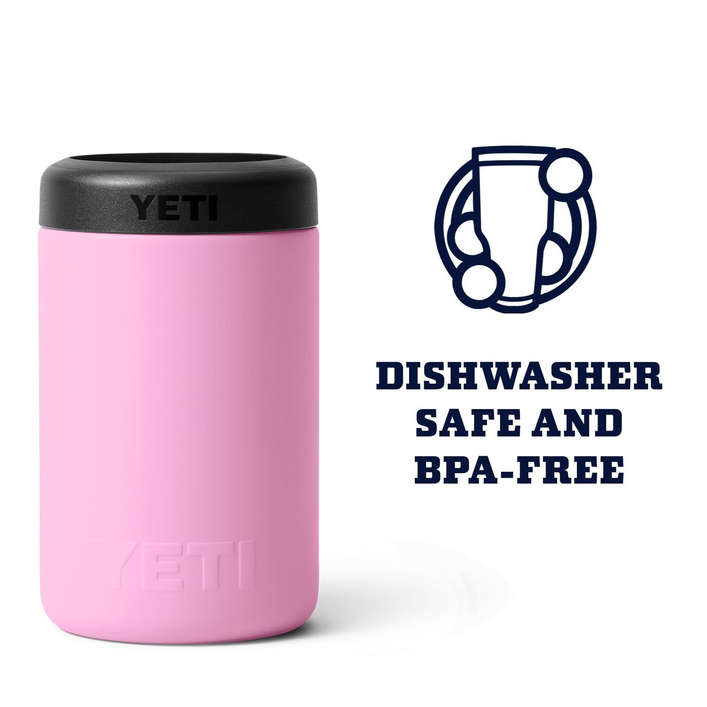 YETI Rambler 12 oz. Colster Can Insulator for Standard Size Cans, Stainless 1 Count (Pack of 1)