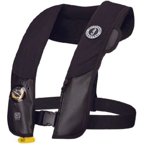 Mustang MD31530213 HIT™ Hydrostatic Inflatable PFD, Black