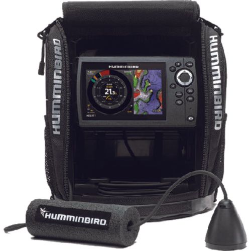 Humminbird 4117401 Ice Helix 5 CHIRP GPS G3 All Season Fishfinder & Chartplotter