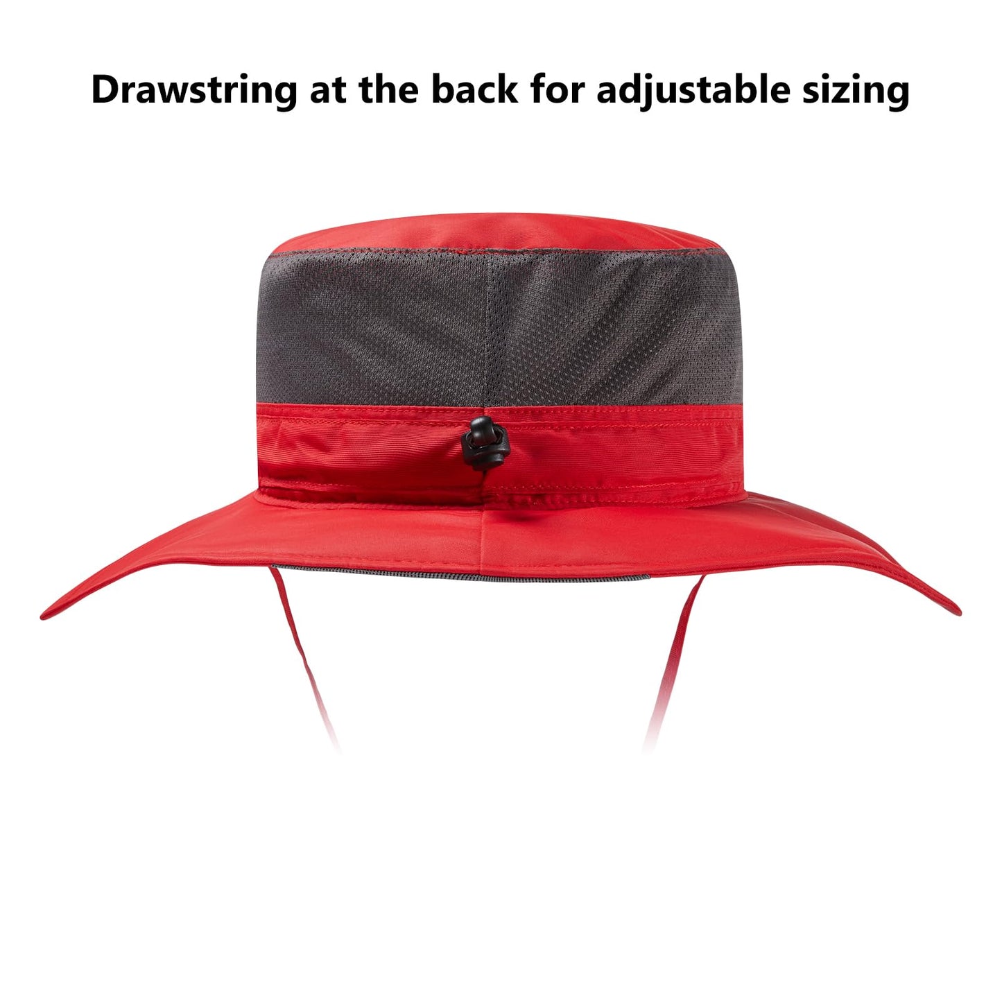 Bassdash UPF 50+ Sun Fishing Hat Water Resistant with Detachable Neck Flap