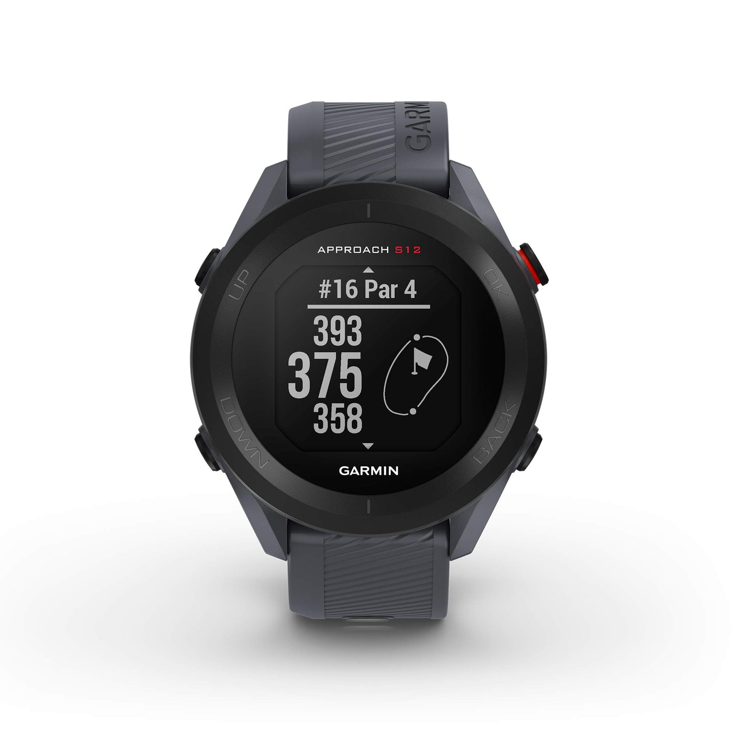 Garmin Approach S12, Easy-to-Use GPS Golf Watch, 42k+ Preloaded Courses, Black, 010-02472-00