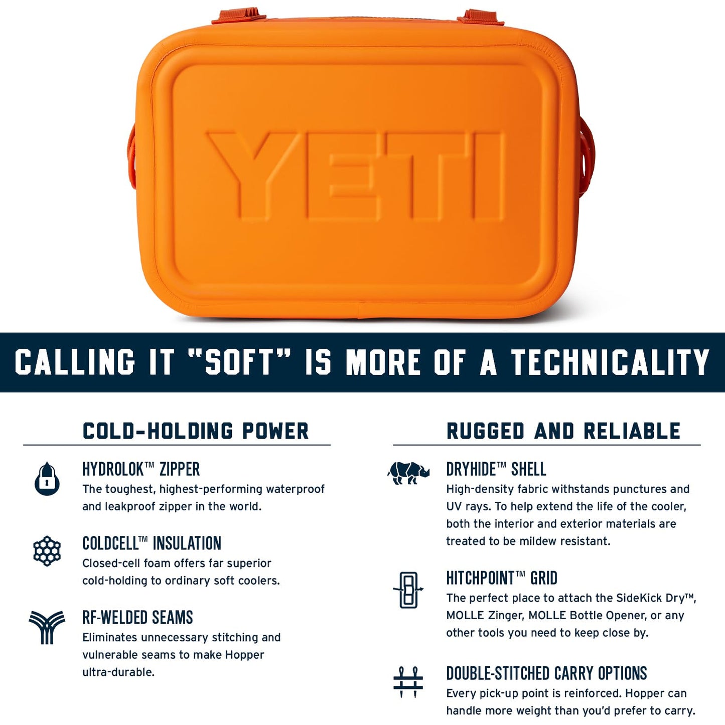 YETI Hopper Flip 18 Portable Soft Cooler