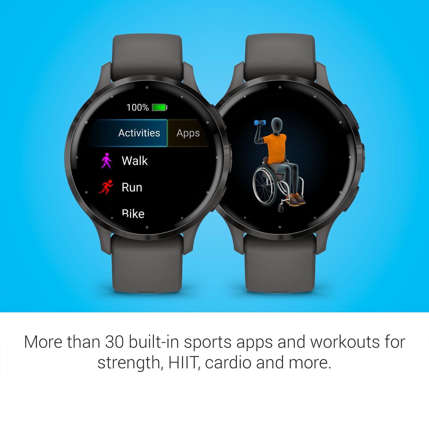 Garmin Venu 3, GPS Smartwatch, AMOLED Display, Advanced Health and Fitness Features, Up to 14 Days of Battery, Whitestone