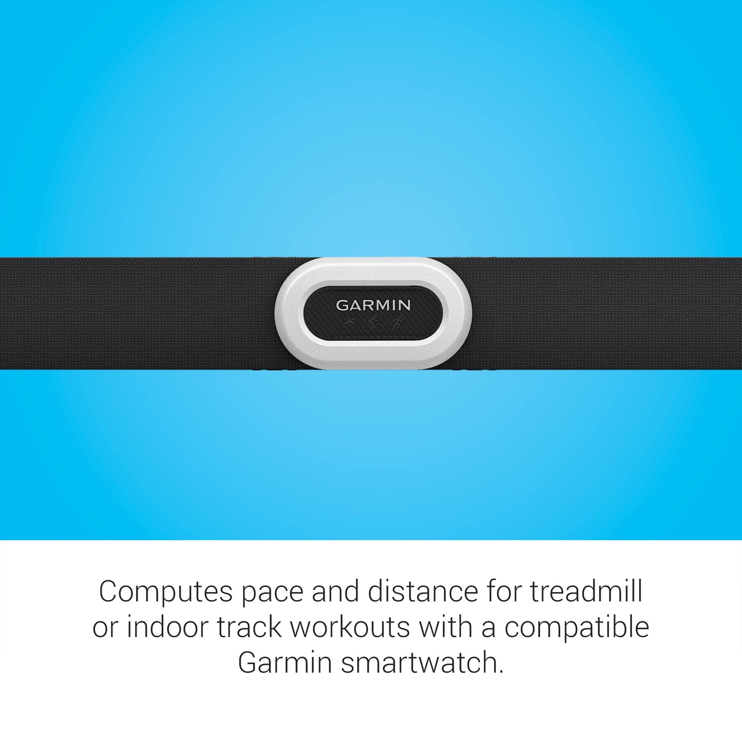 Garmin HRM-Pro Plus, Premium Chest Strap Heart Rate Monitor, Captures Running Dynamics, Transmits via ANT+ and BLE