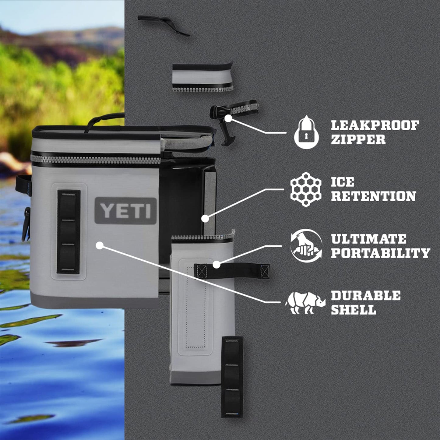 YETI Hopper Flip 18 Portable Soft Cooler