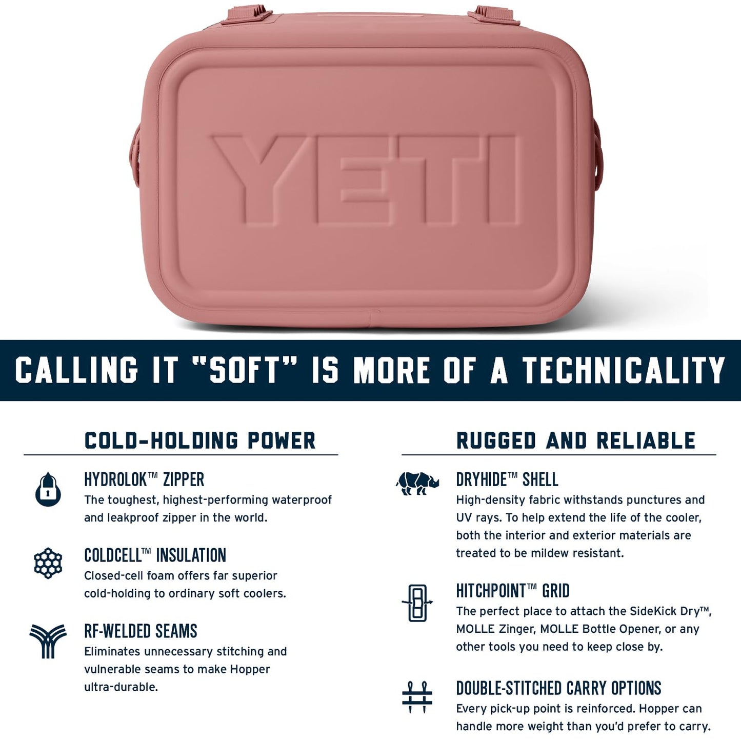 YETI Hopper Flip 18 Portable Soft Cooler