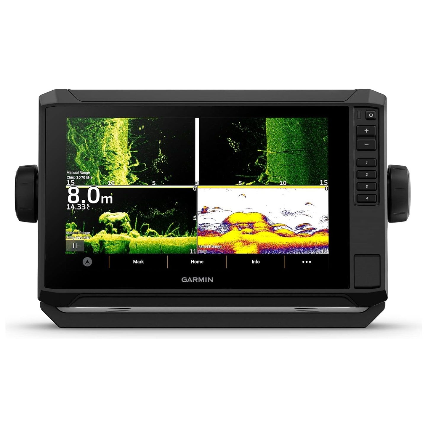 Garmin ECHOMAP UHD2 95sv with GT56 Transducer, 9" Touchscreen Chartplotter, Garmin Navionics+ Canada Inland and Coastal