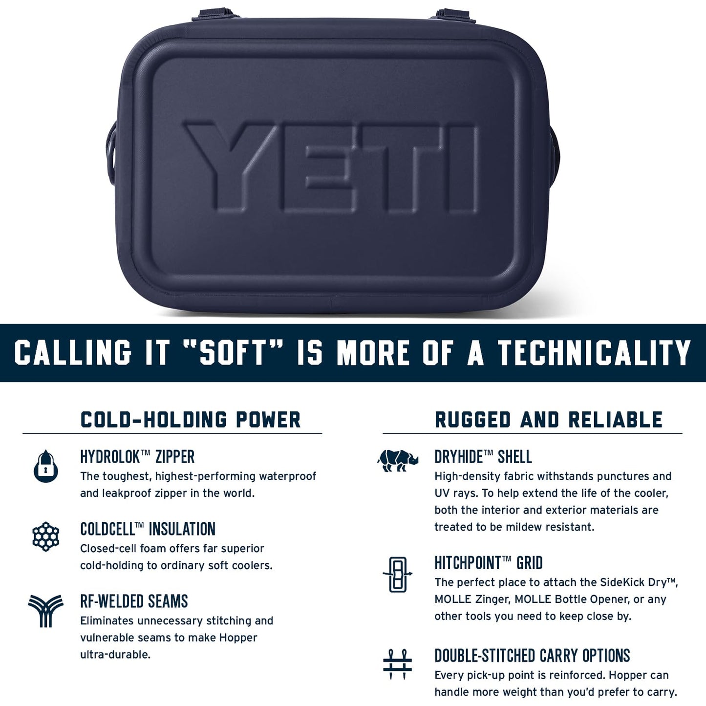 YETI Hopper Flip 18 Portable Soft Cooler