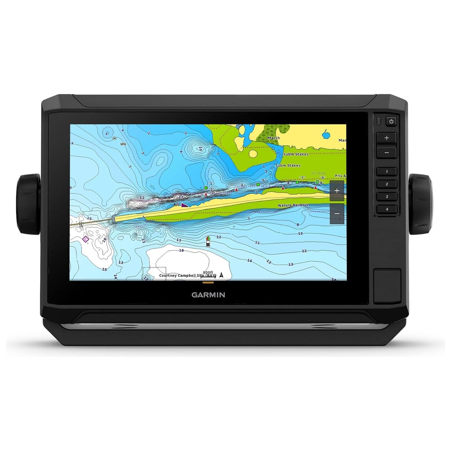 Garmin ECHOMAP UHD2 95sv with GT56 Transducer, 9" Touchscreen Chartplotter, Garmin Navionics+ Canada Inland and Coastal