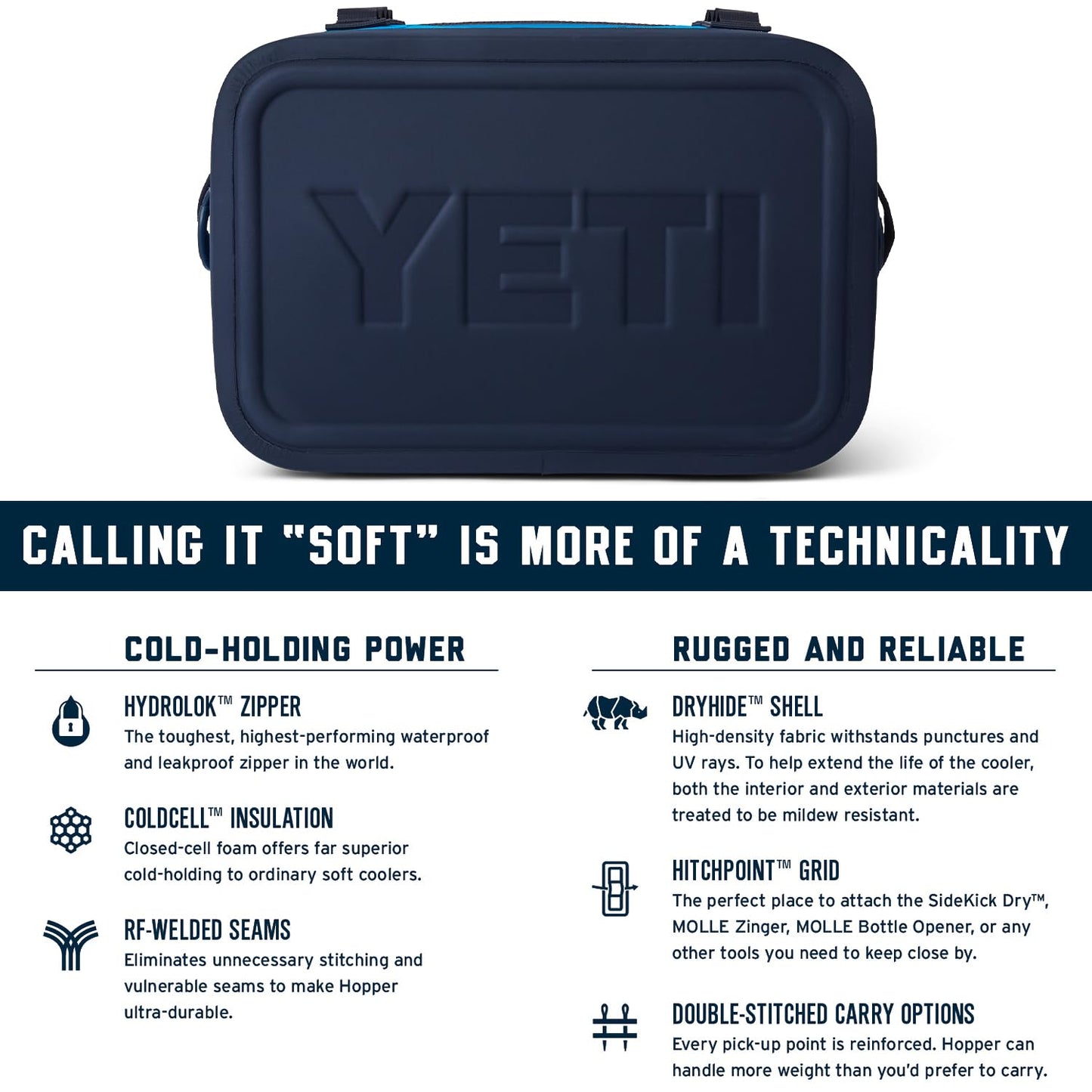 YETI Hopper Flip 18 Portable Soft Cooler