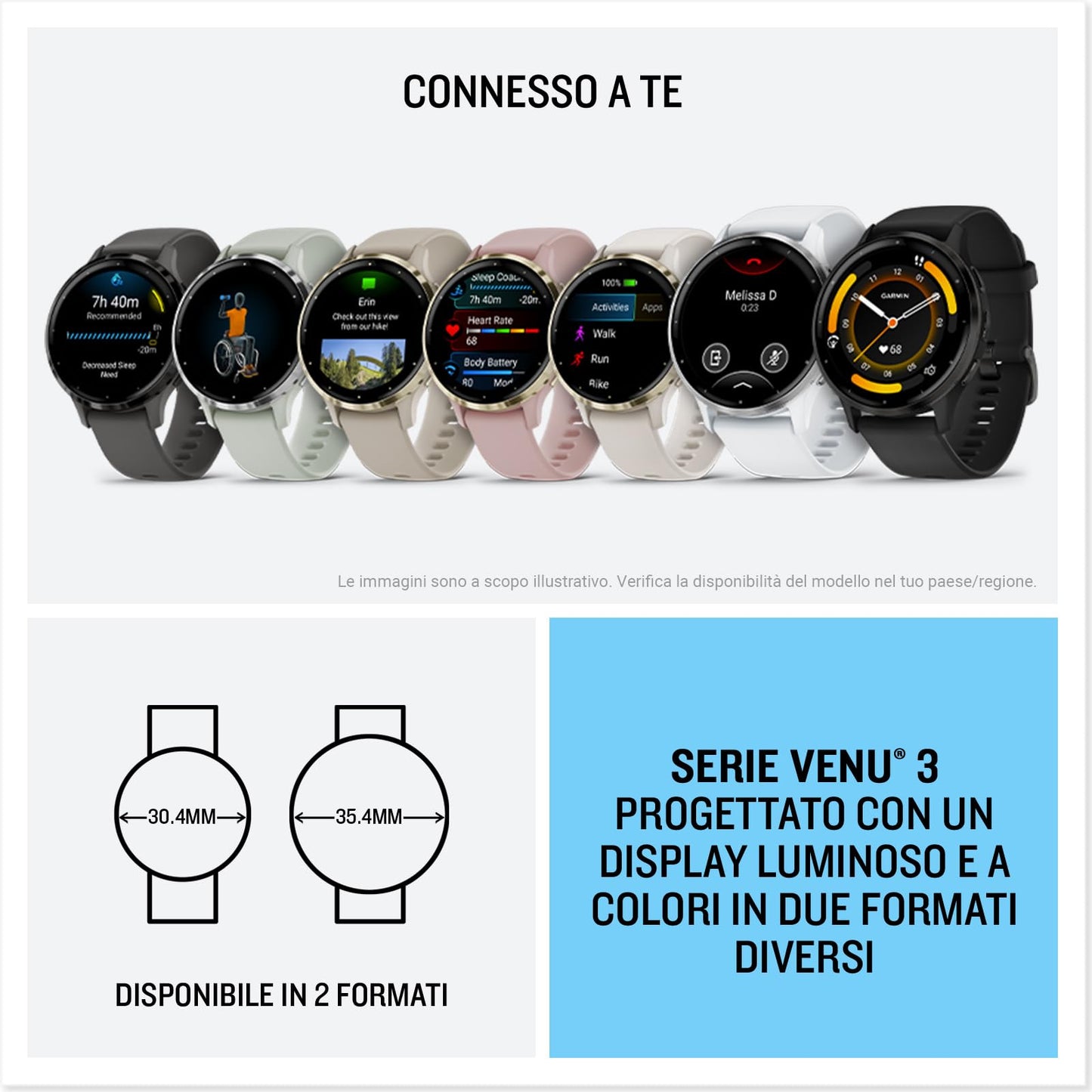 Garmin Venu 3, GPS Smartwatch, AMOLED Display, Advanced Health and Fitness Features, Up to 14 Days of Battery, Whitestone