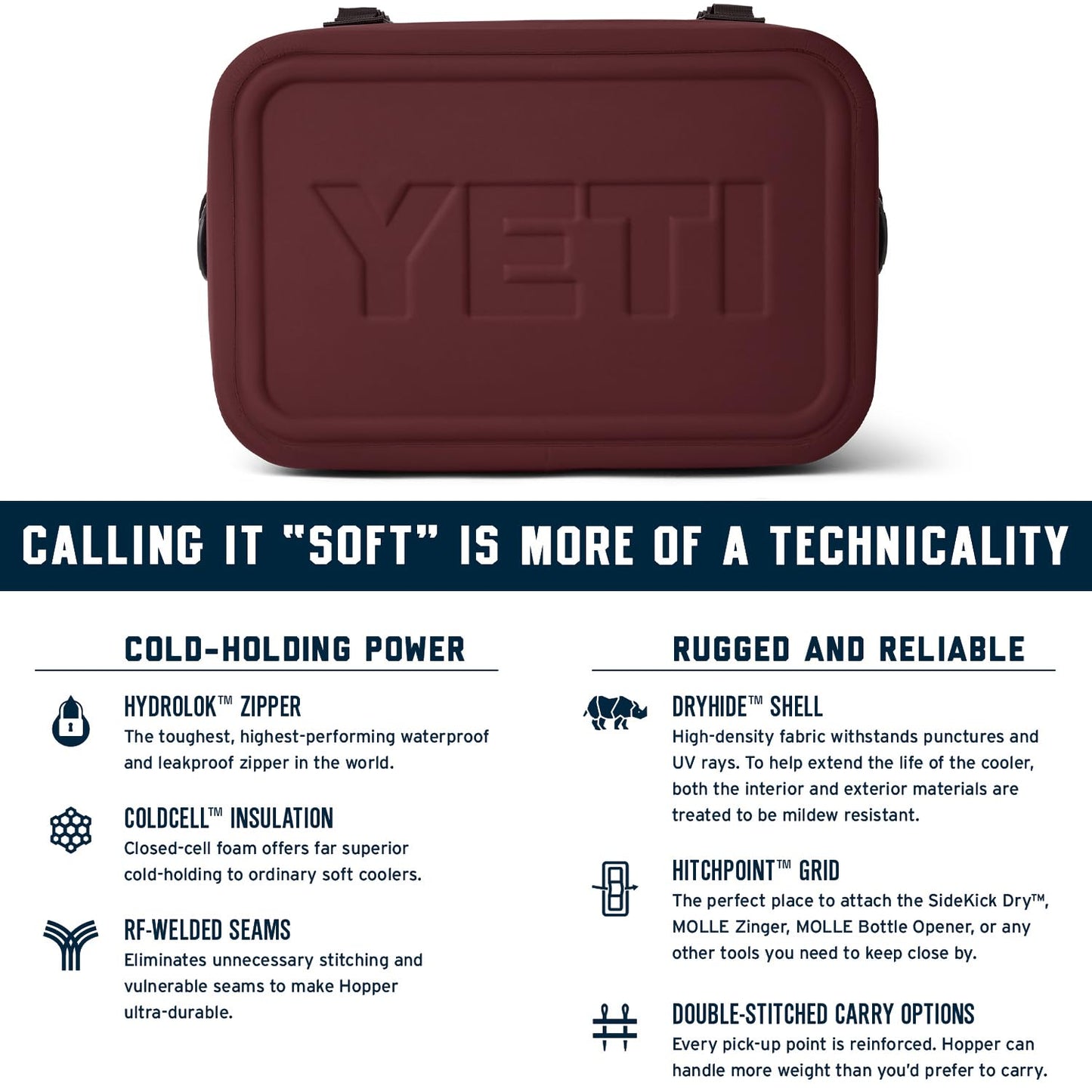 YETI Hopper Flip 18 Portable Soft Cooler